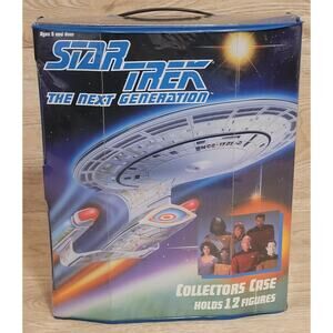 Collectors Case Star Trek The Next Generation 1993 Tara Toy Figure Storage Case